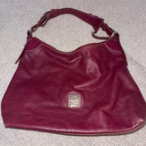 Dooney & Burke 1975 Maroon Purse Leather